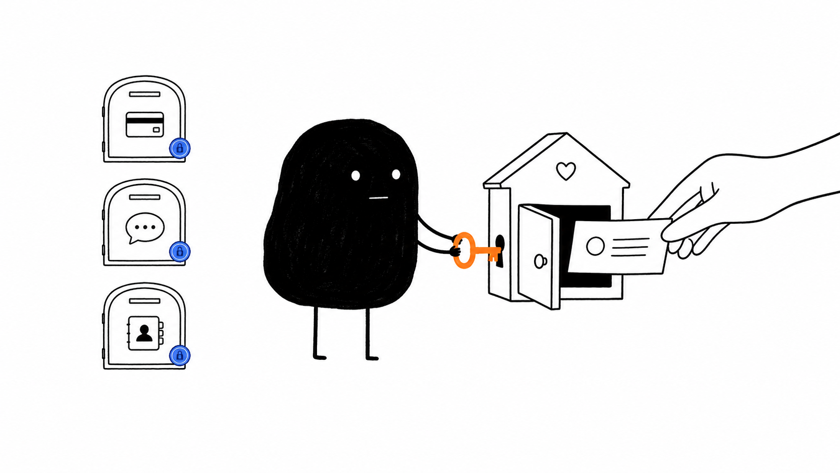 A household record should explain its privacy too.
